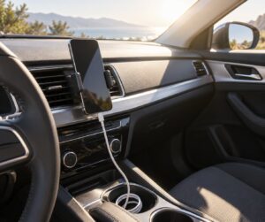 how to stop a phone from overheating in the car