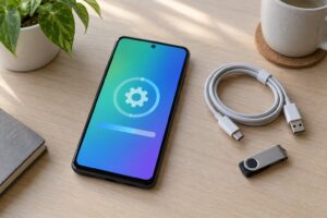 how to update android apps manually