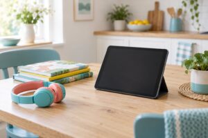 how to set up a kids profile on a tablet