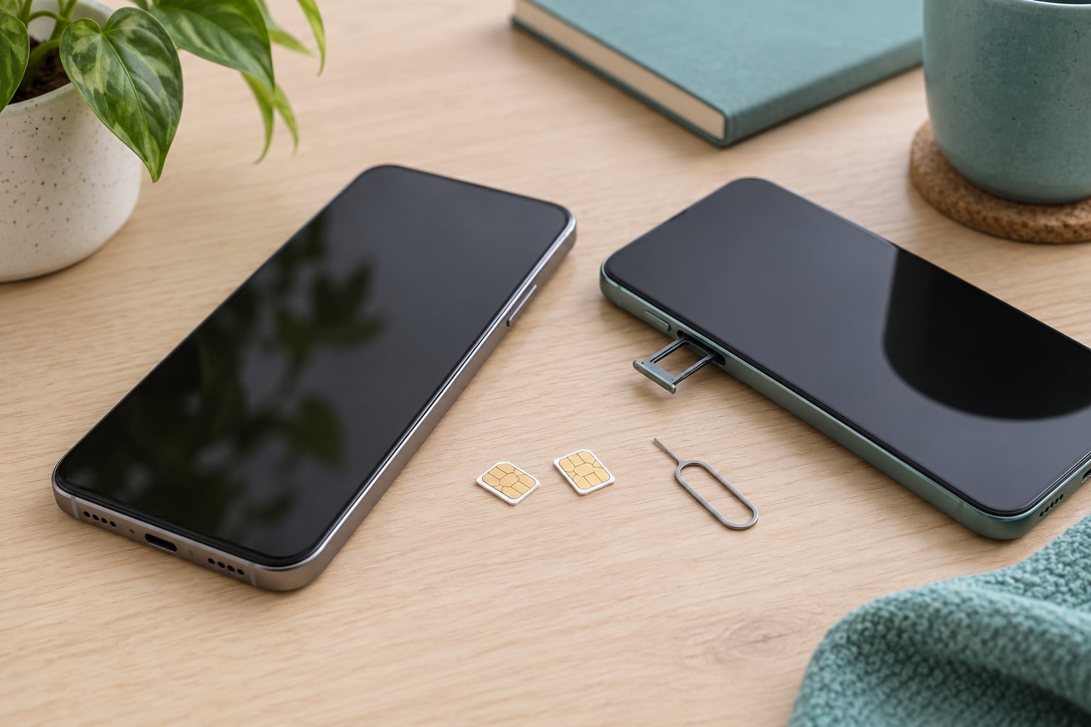 how to use two sim cards on one phone