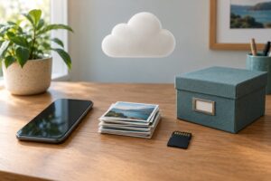 how to compress photos to save space