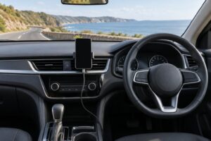 how to mount a phone in a car safely
