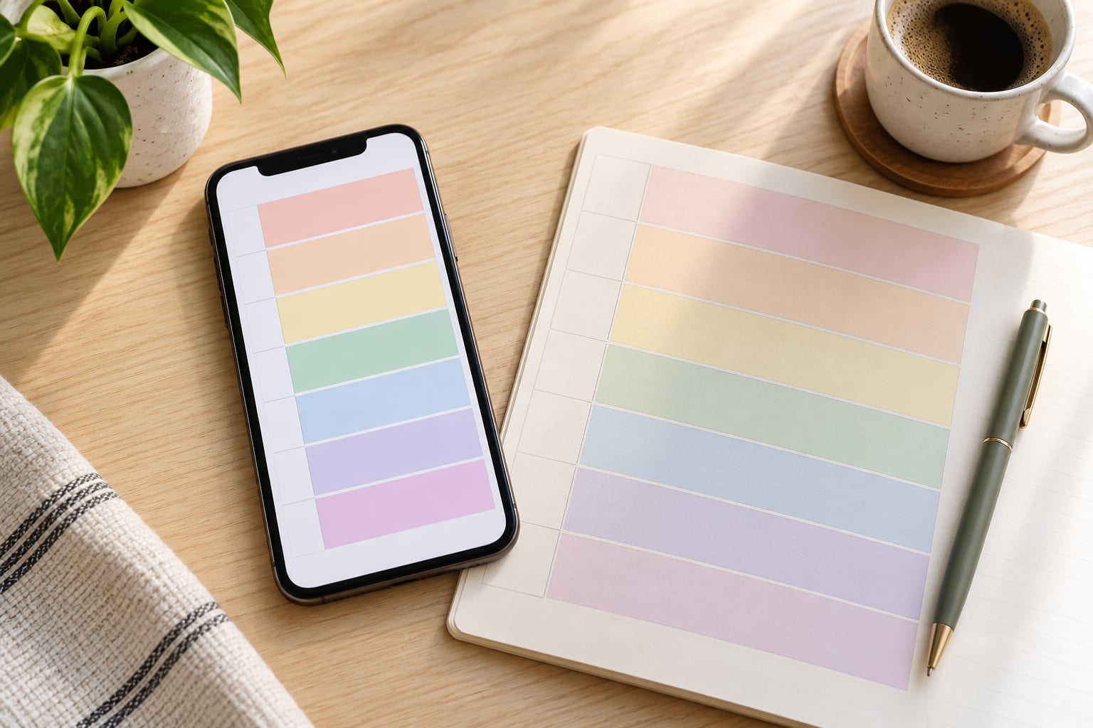 how to use a phone calendar to plan your week