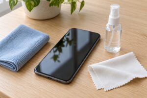 how to clean a phone screen without damaging it