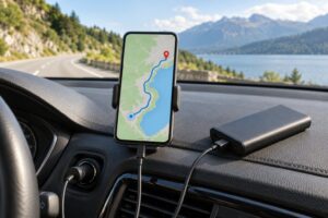 how to use a phone for navigation without data