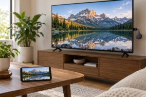 how to mirror a phone screen to a tv