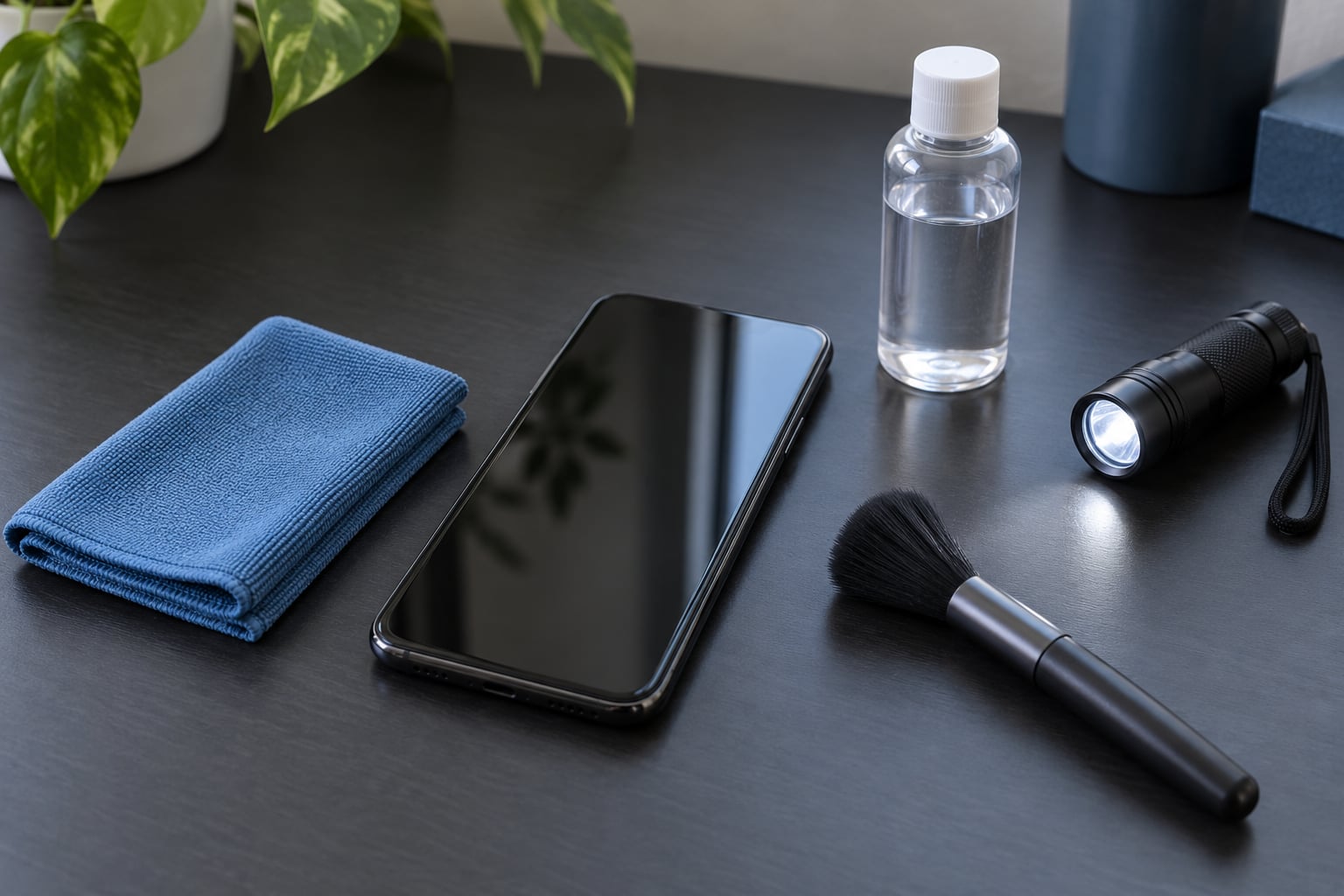how to tell if a phone screen is damaged or just dirty