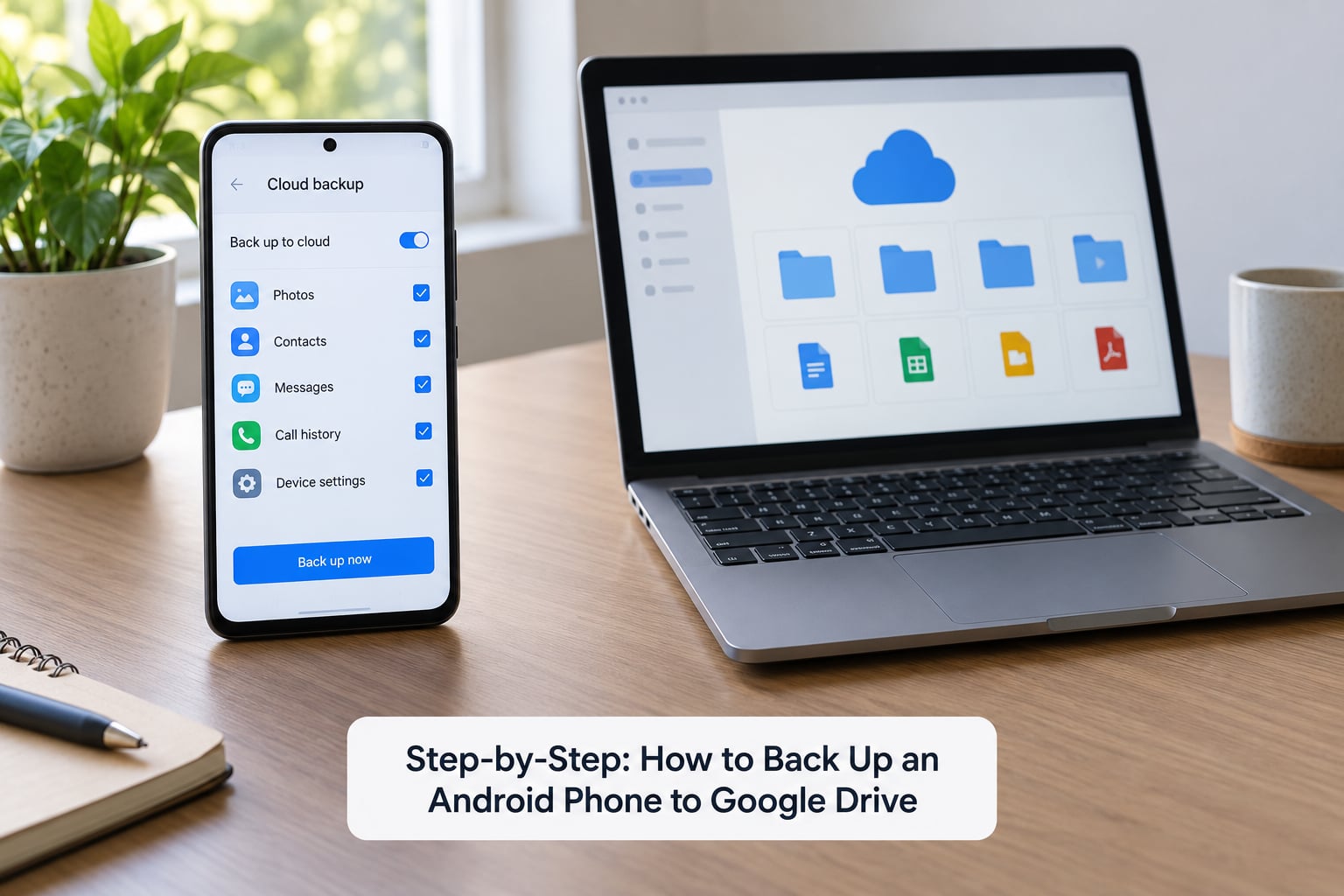 Step-by-Step: How to Back Up an Android Phone to Google Drive