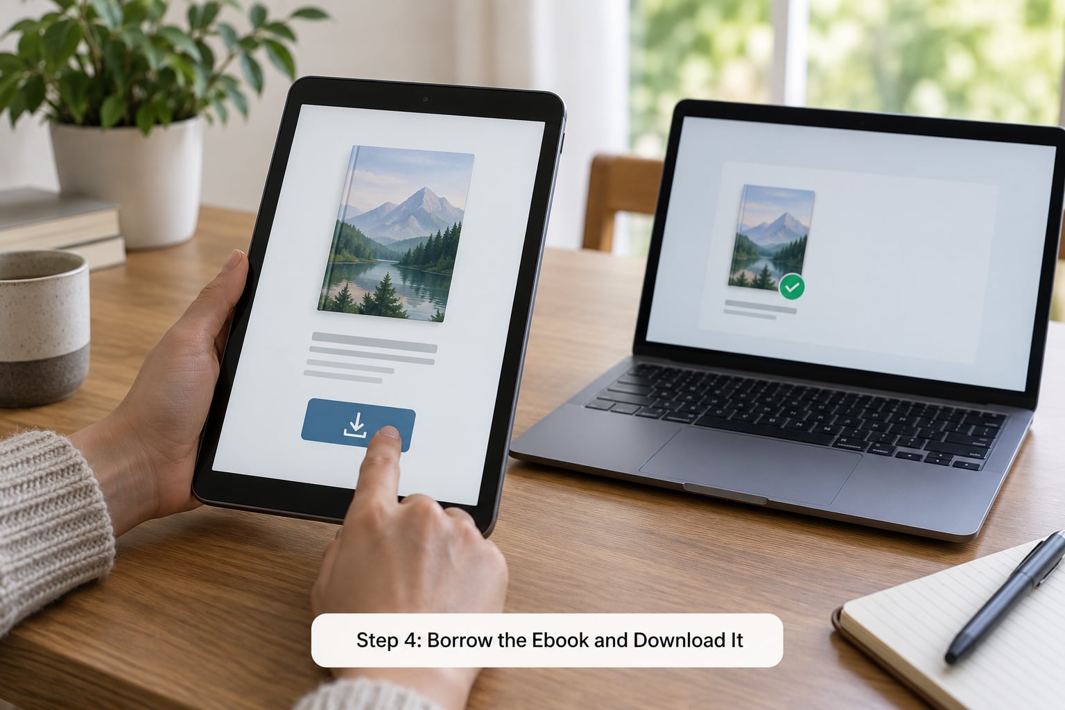 Step 4: Borrow the Ebook and Download It