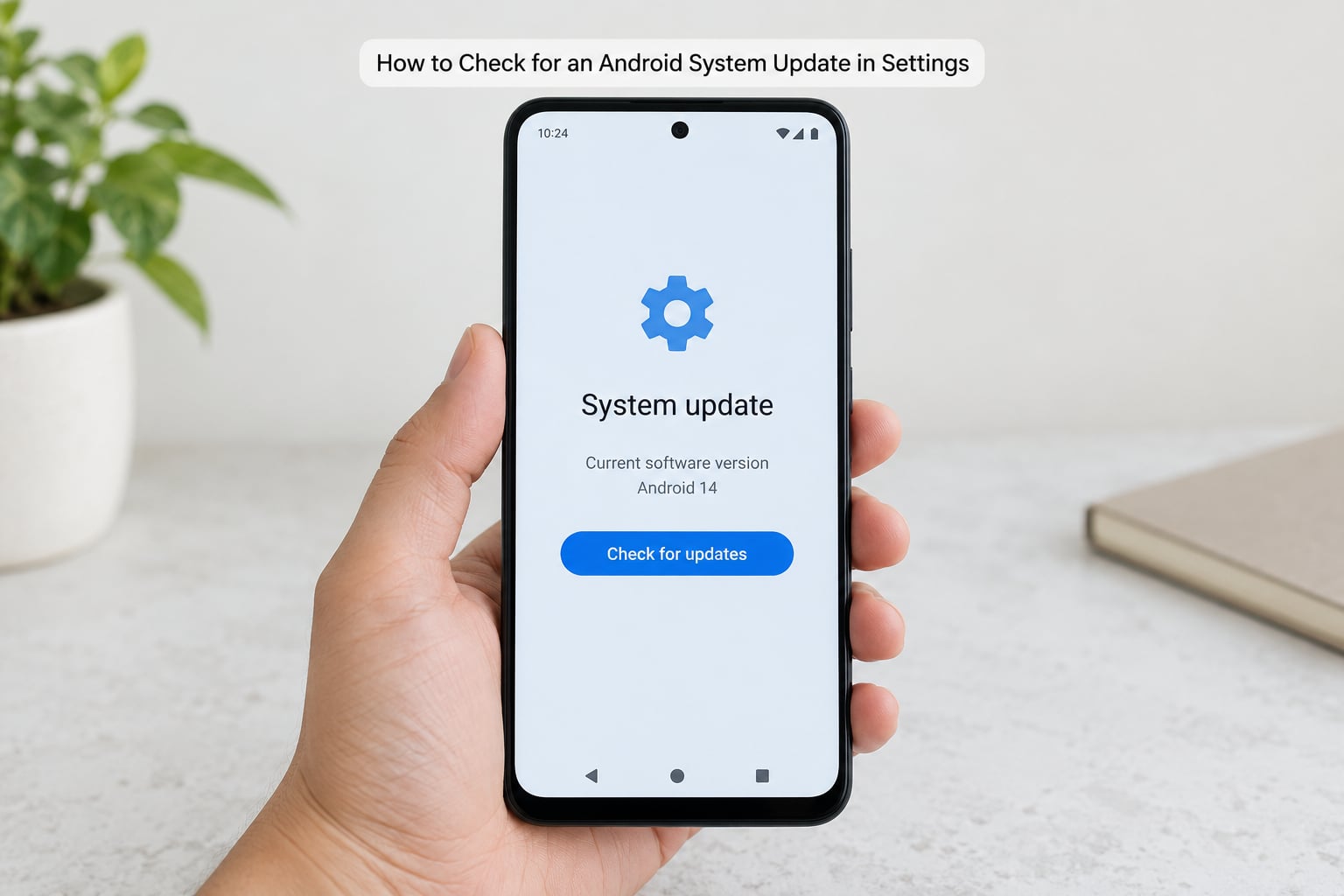 How to Check for an Android System Update in Settings