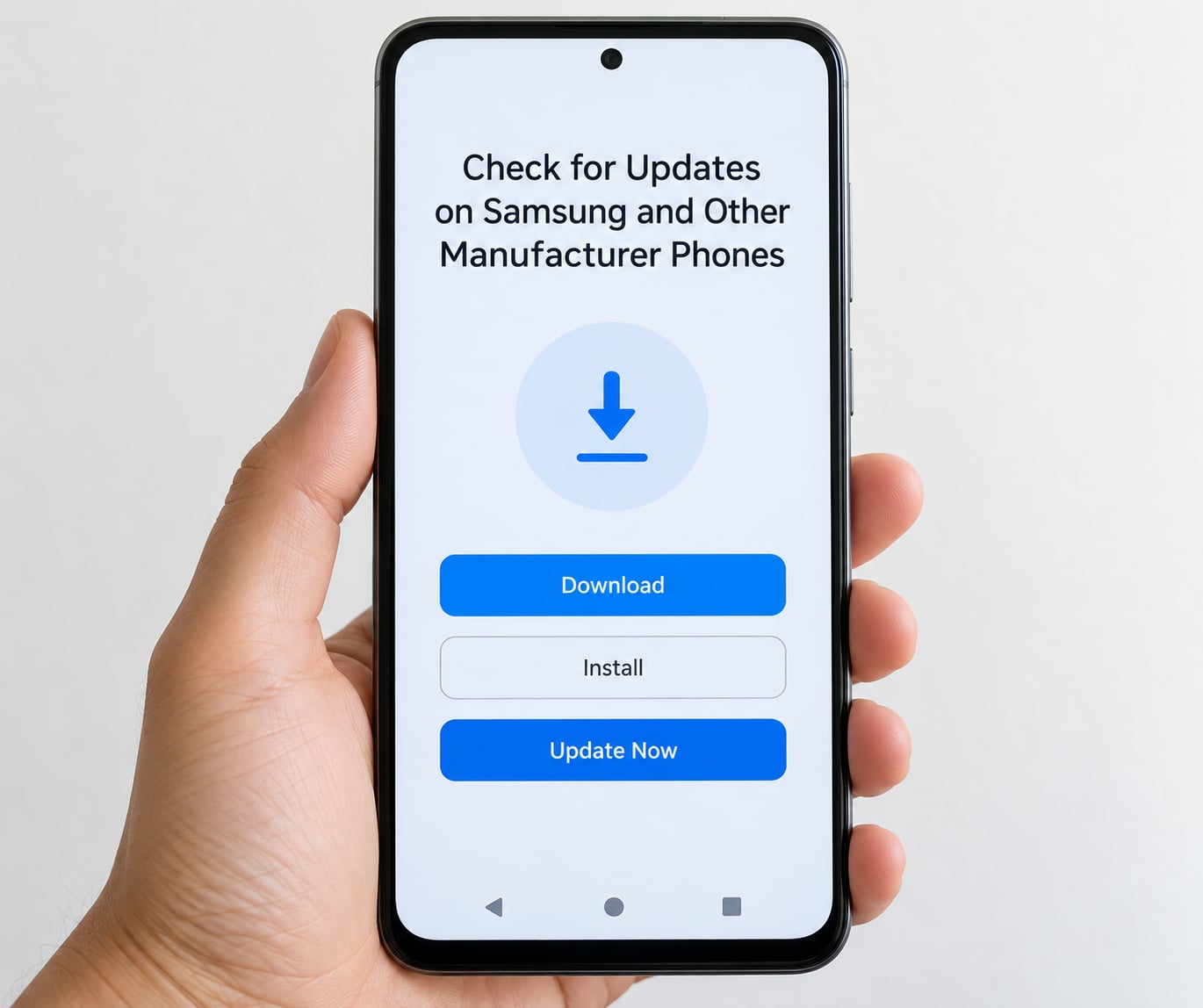 Check for Updates on Samsung and Other Manufacturer Phones