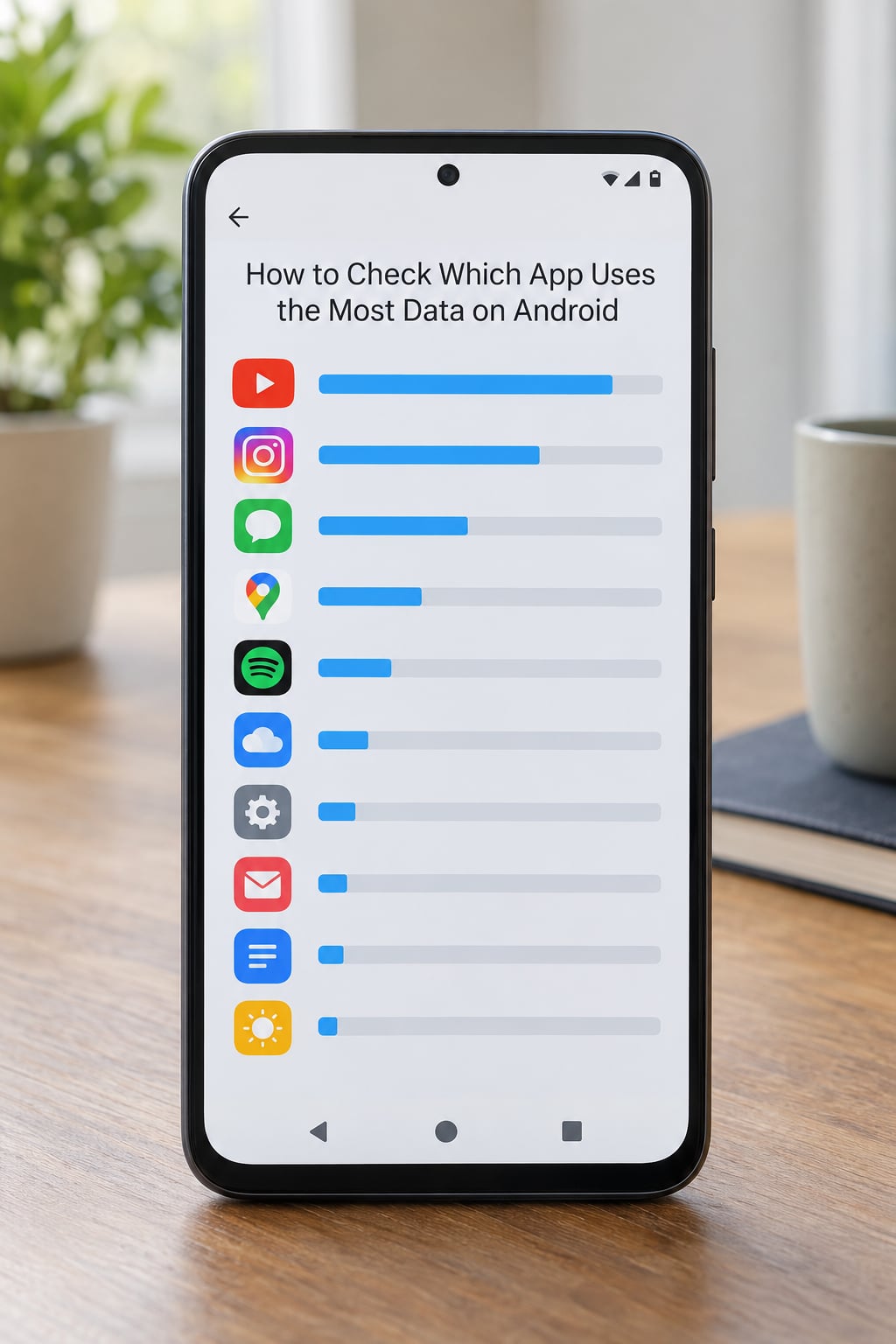How to Check Which App Uses the Most Data on Android