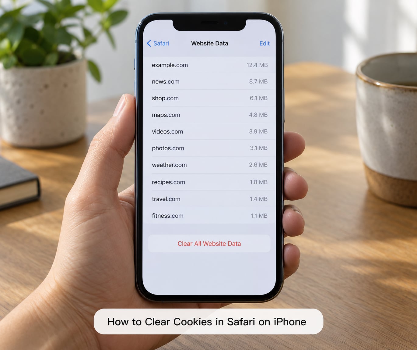 How to Clear Cookies in Safari on iPhone