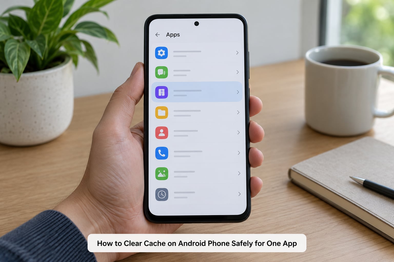 How to Clear Cache on Android Phone Safely for One App