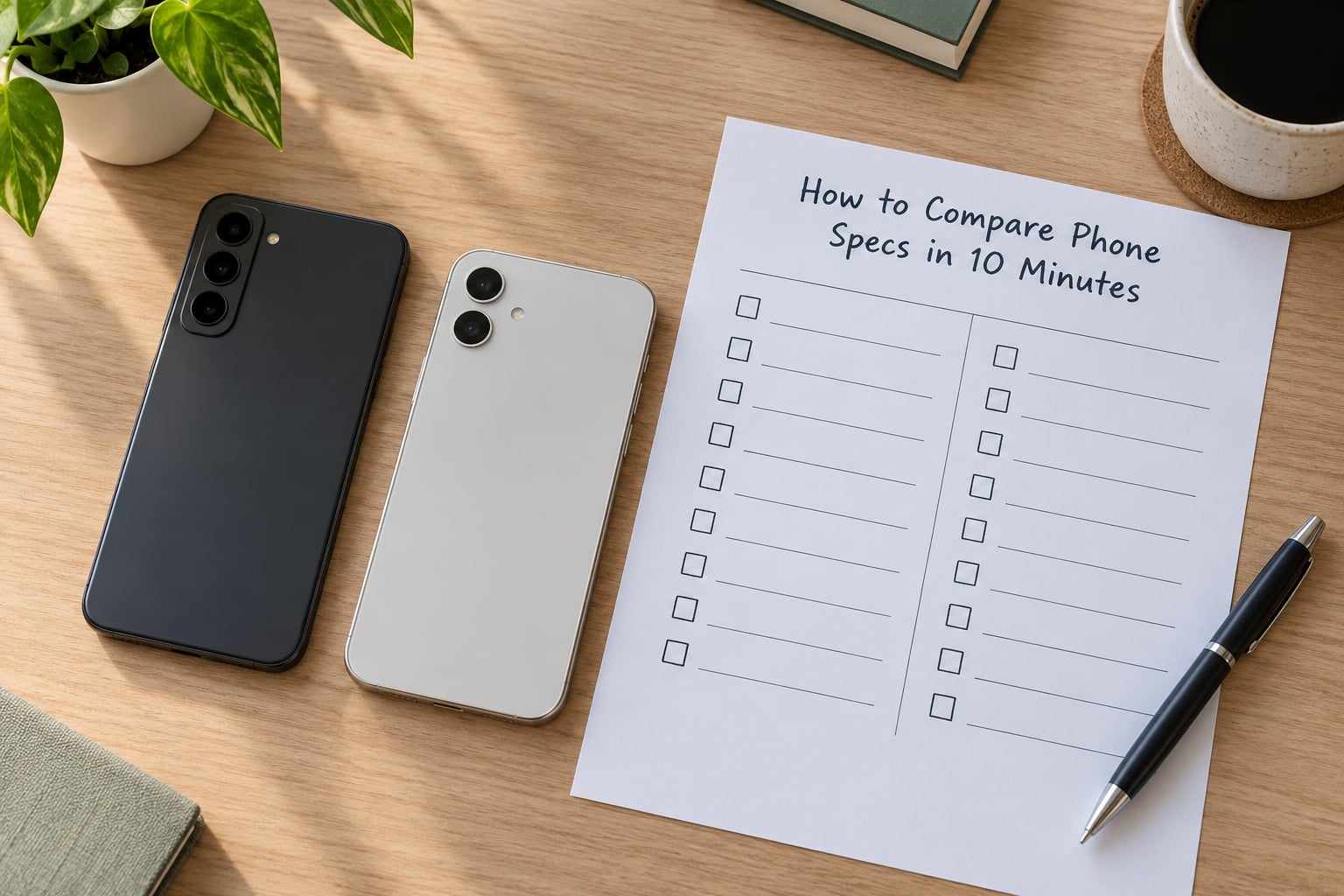 How to Compare Phone Specs in 10 Minutes