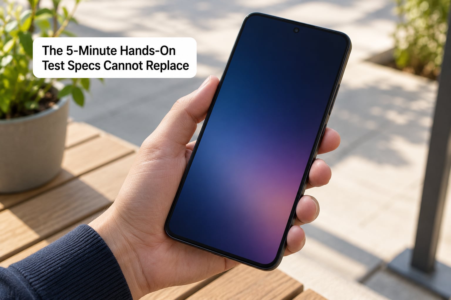 The 5-Minute Hands-On Test Specs Cannot Replace