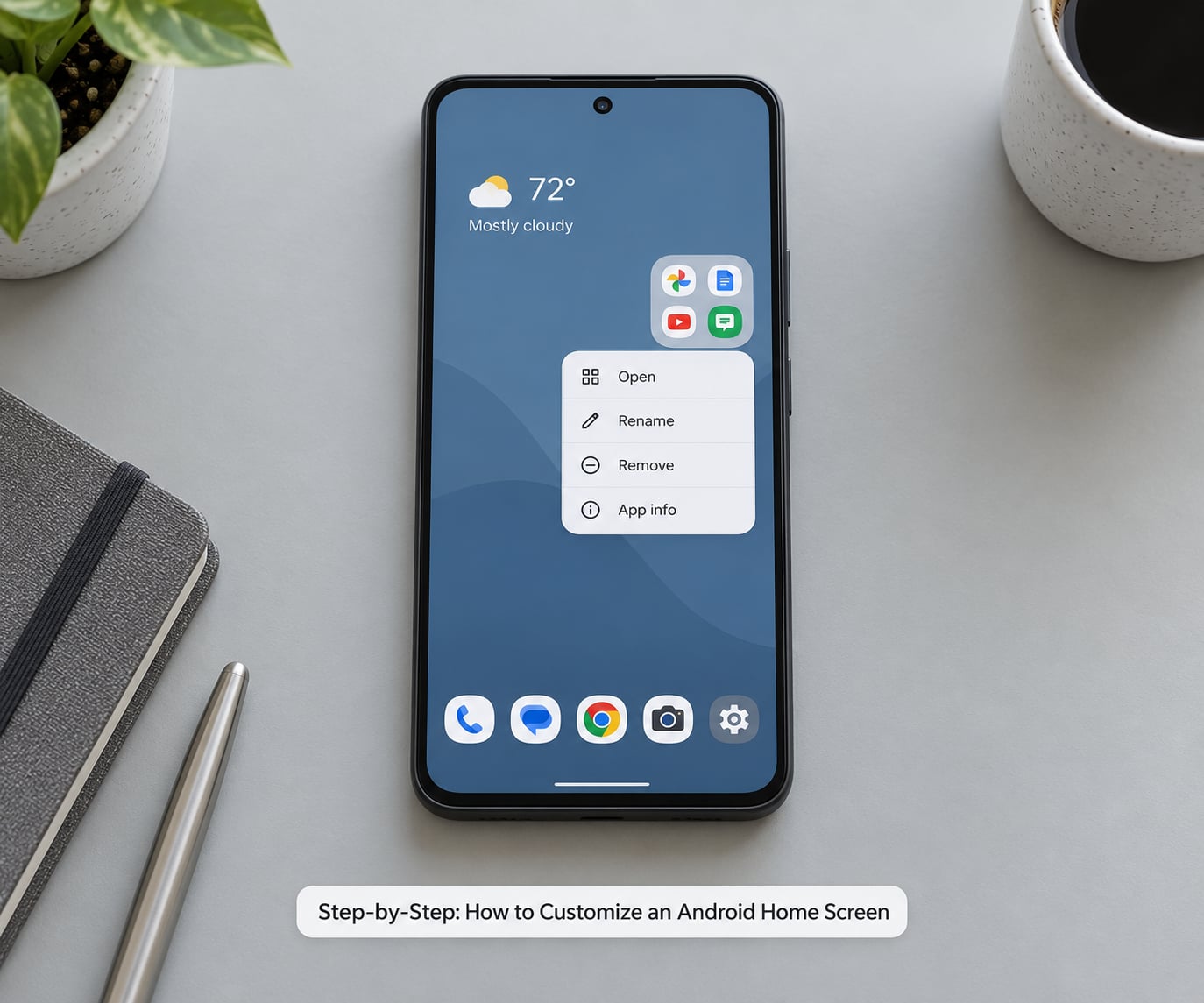 Step-by-Step: How to Customize an Android Home Screen