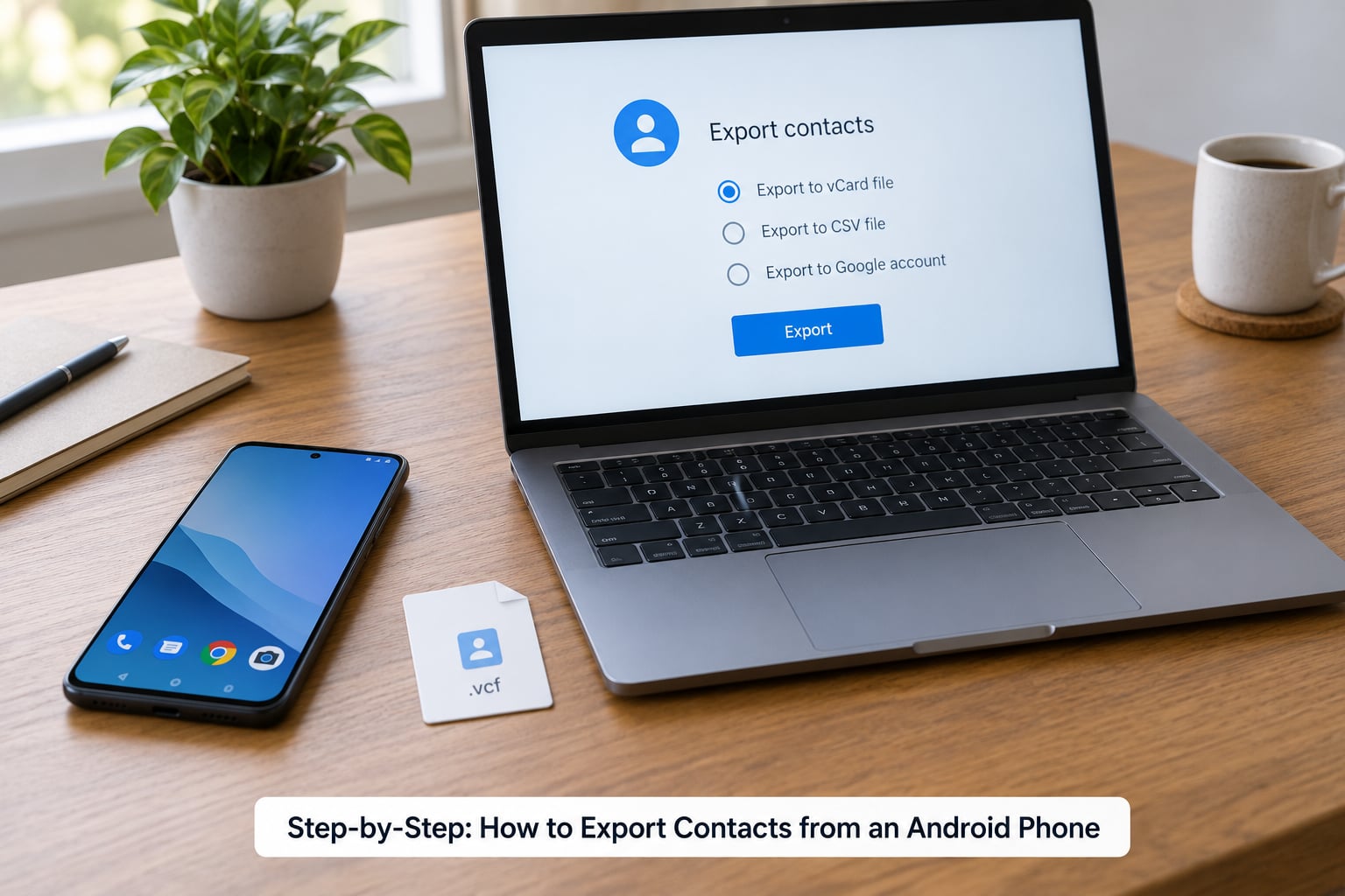 Step-by-Step: How to Export Contacts from an Android Phone