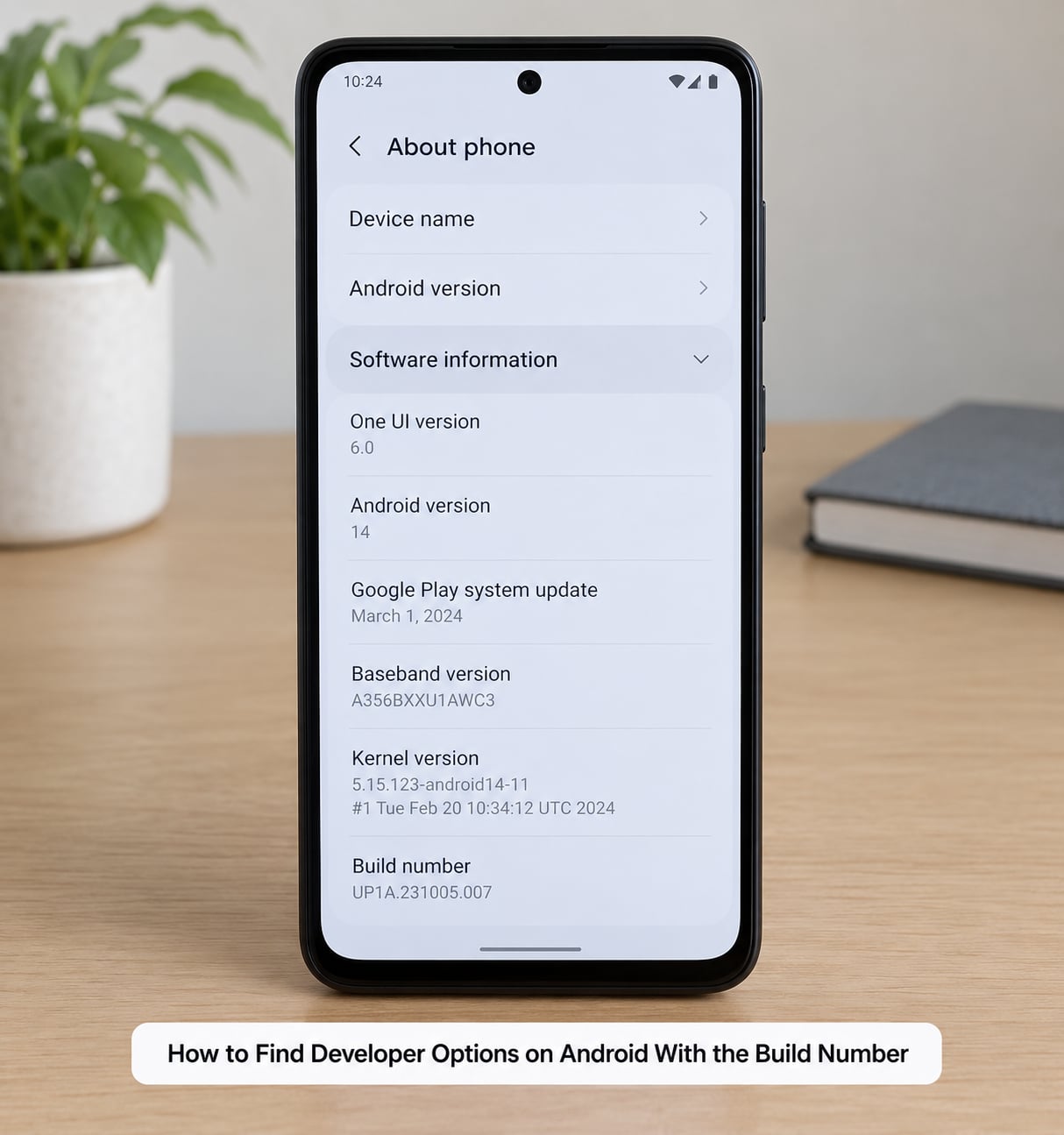 How to Find Developer Options on Android With the Build Number