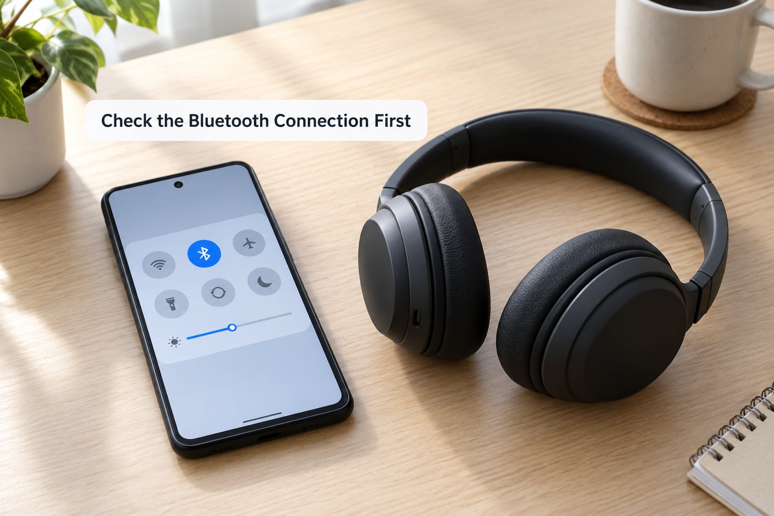 Check the Bluetooth Connection First