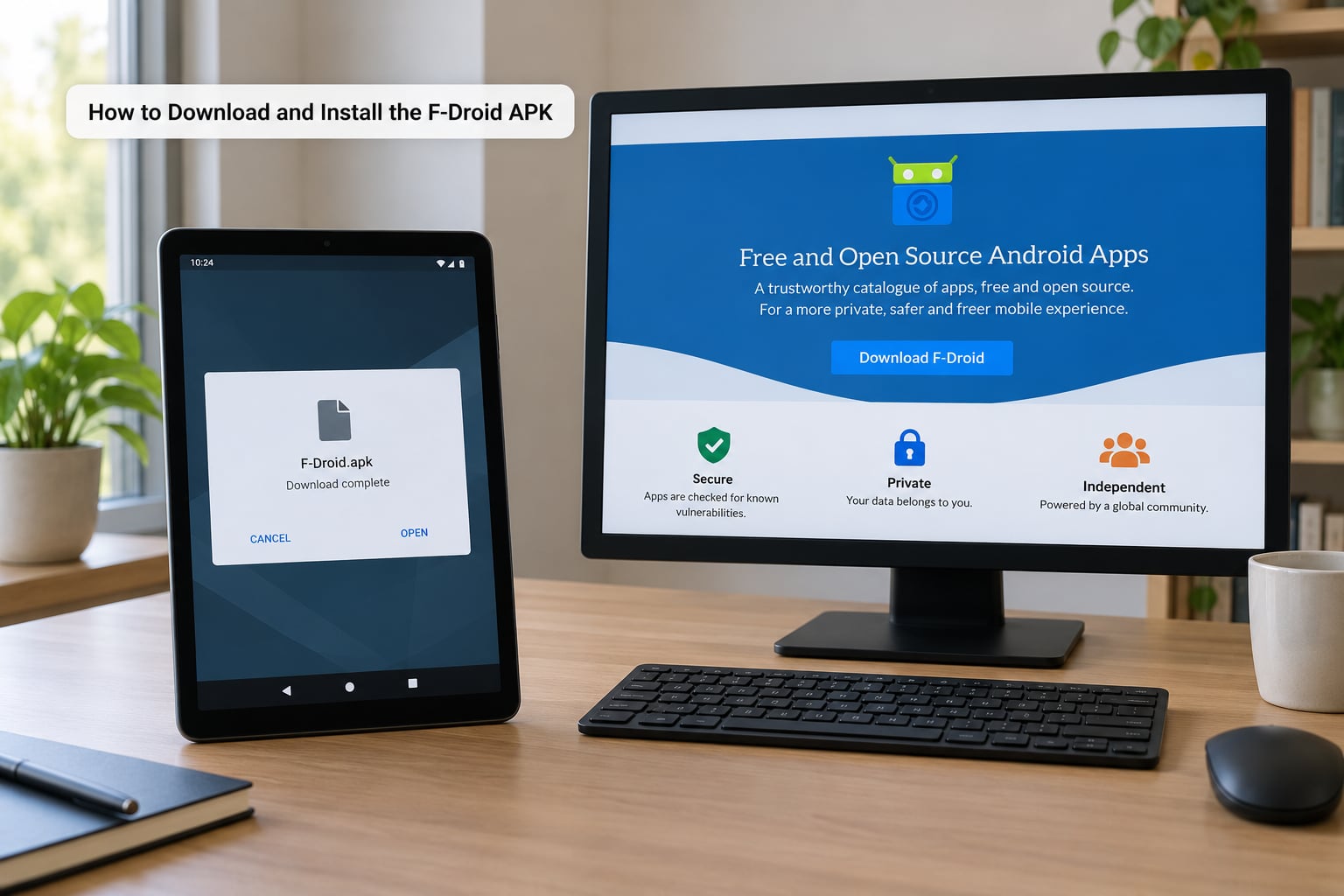 How to Download and Install the F-Droid APK