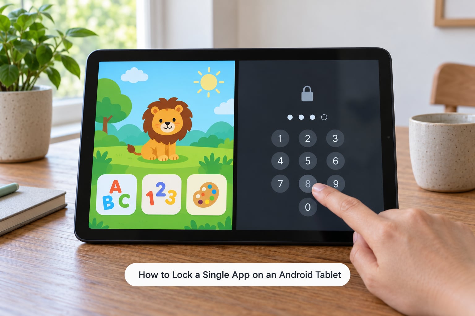 How to Lock a Single App on an Android Tablet