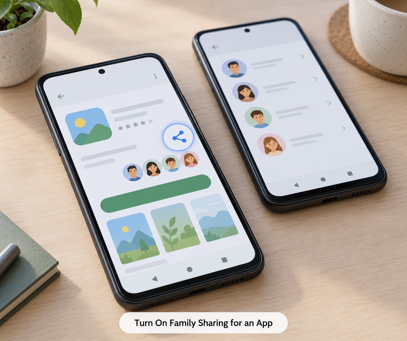 Turn On Family Sharing for an App