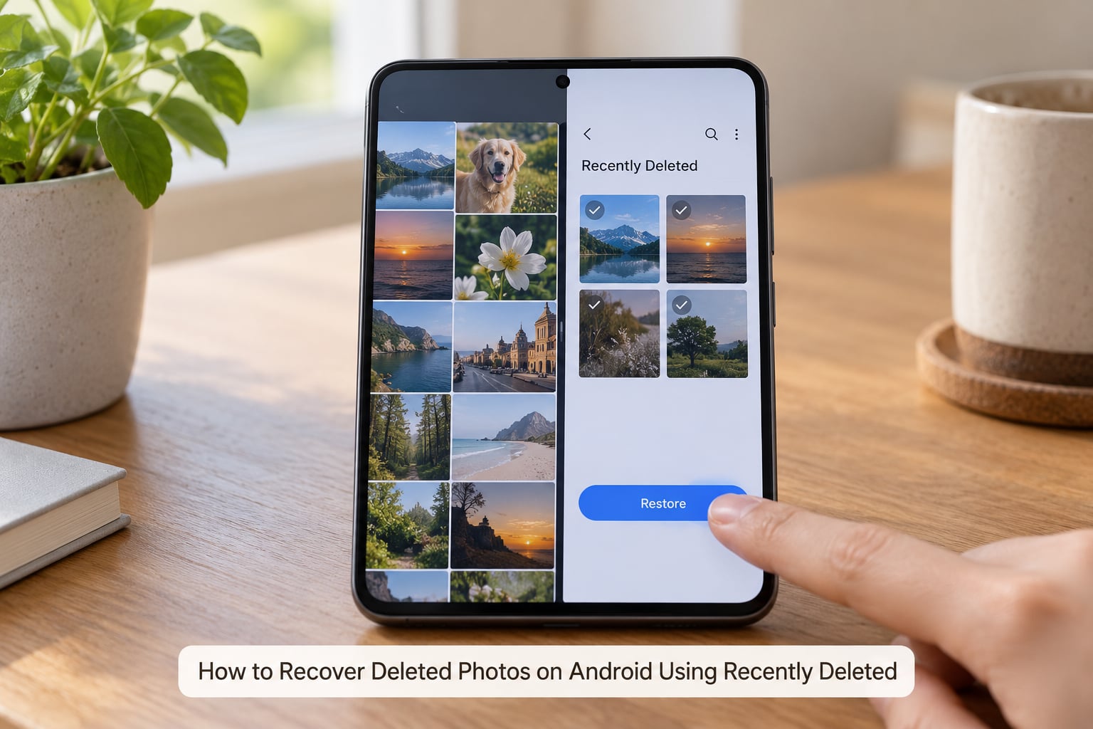 How to Recover Deleted Photos on Android Using Recently Deleted
