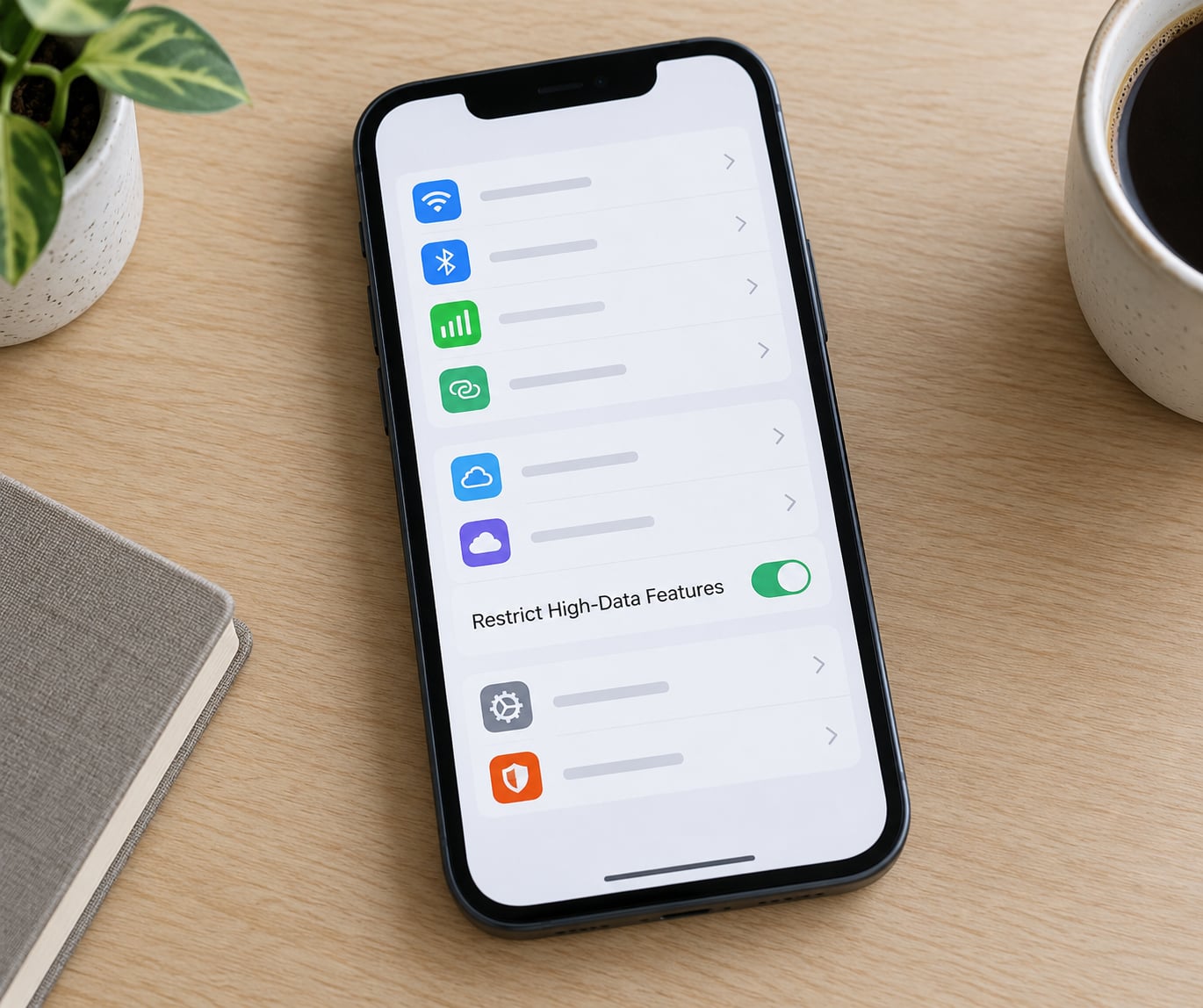 Restrict High-Data Features