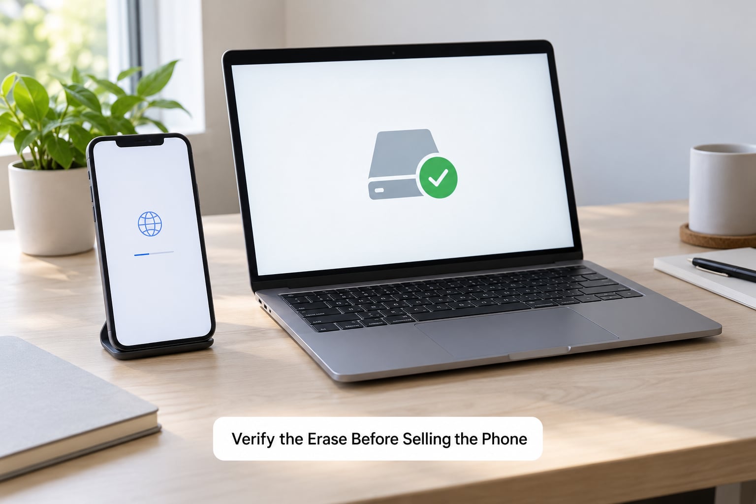 Verify the Erase Before Selling the Phone