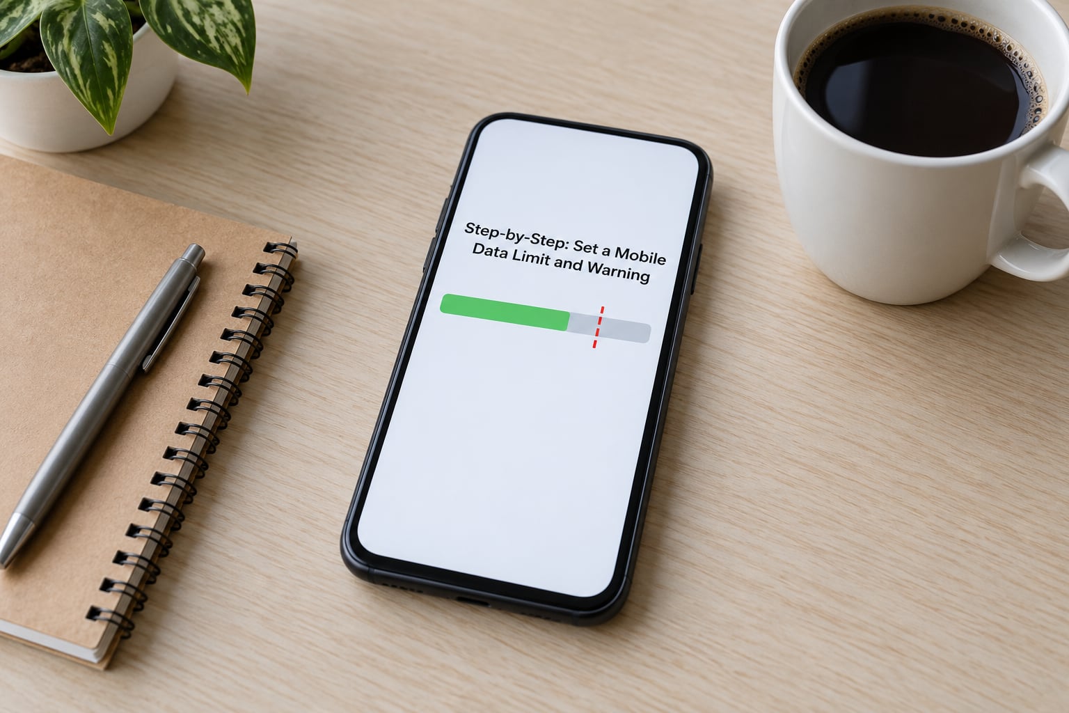 Step-by-Step: Set a Mobile Data Limit and Warning