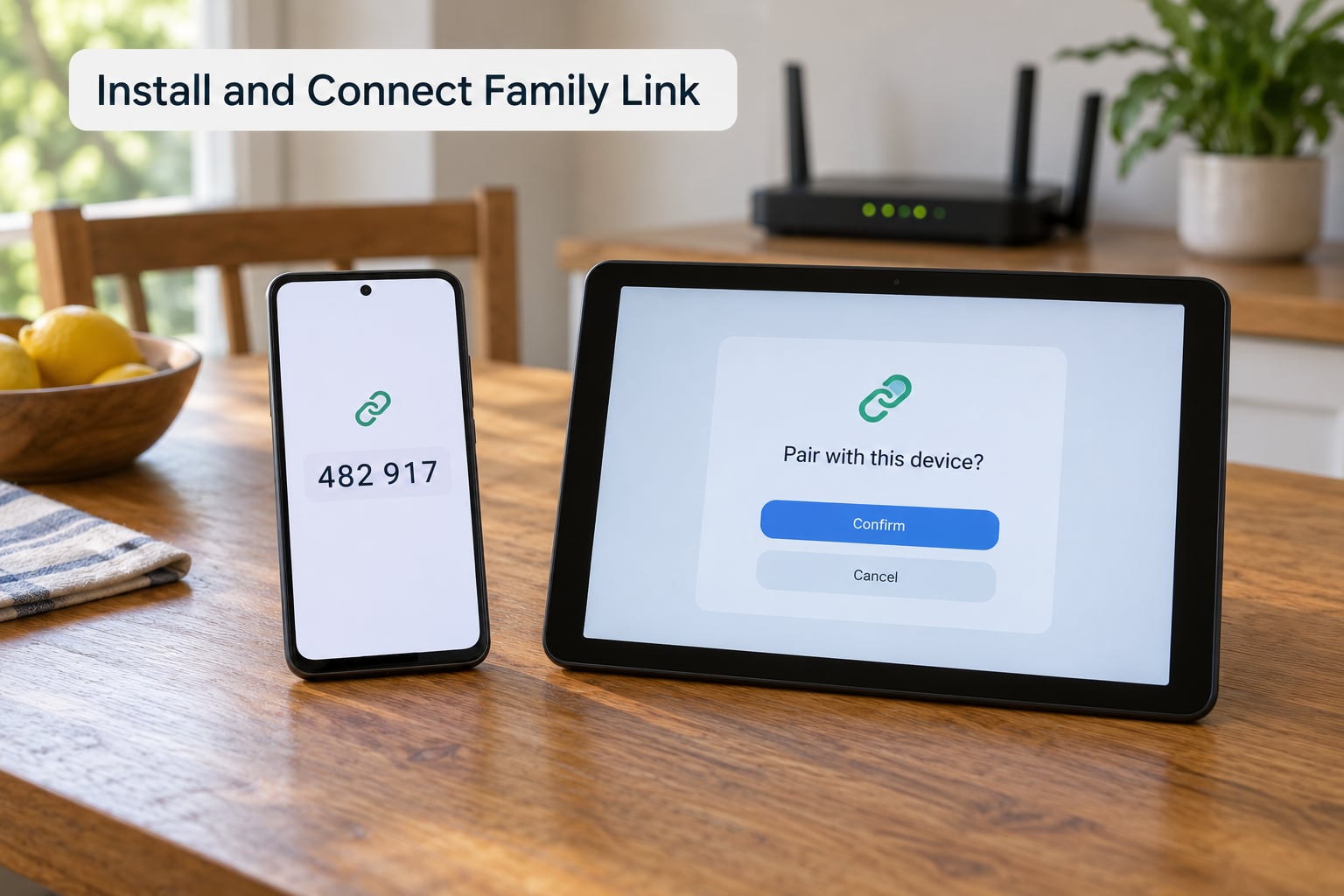 Install and Connect Family Link