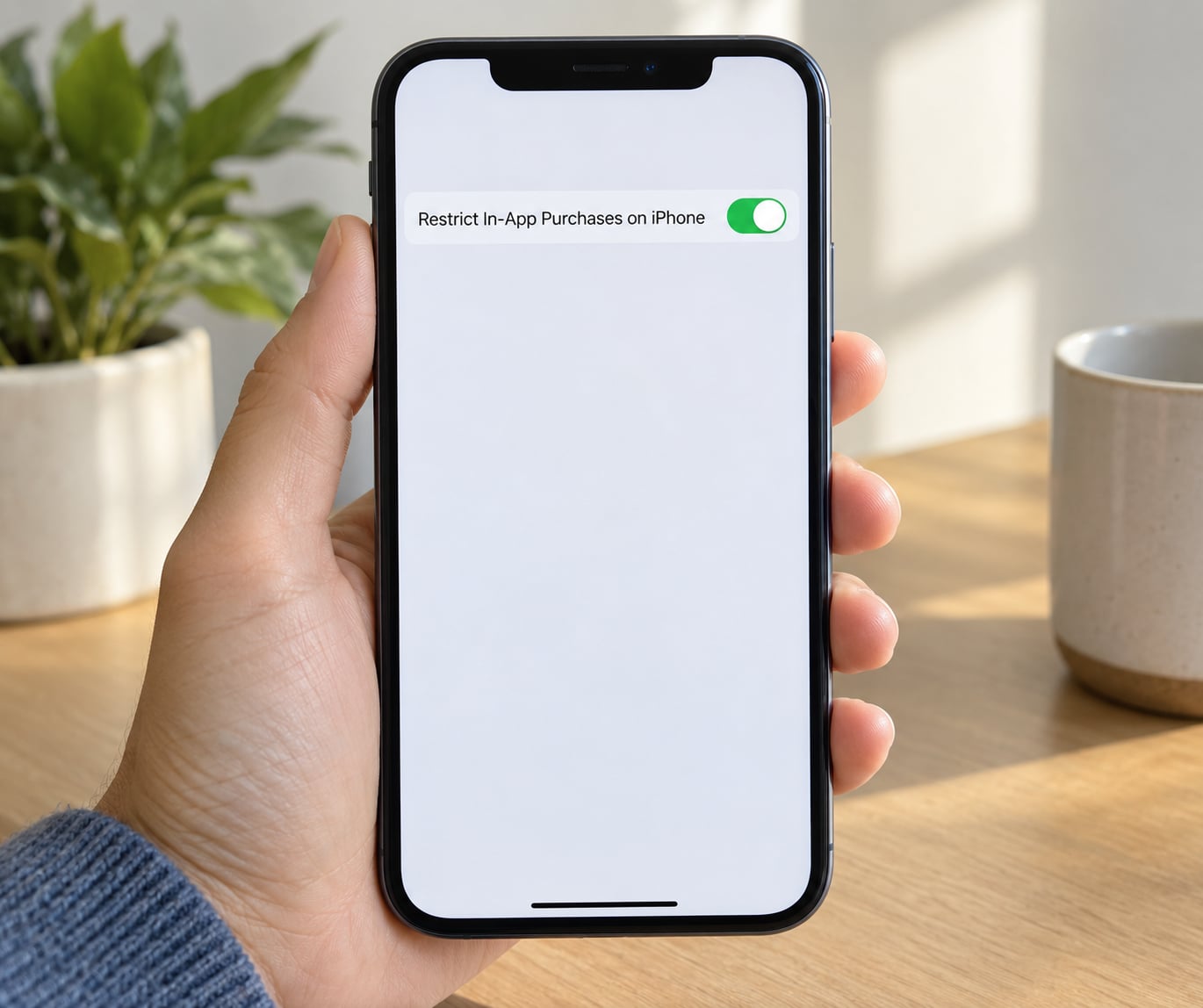 Restrict In-App Purchases on iPhone