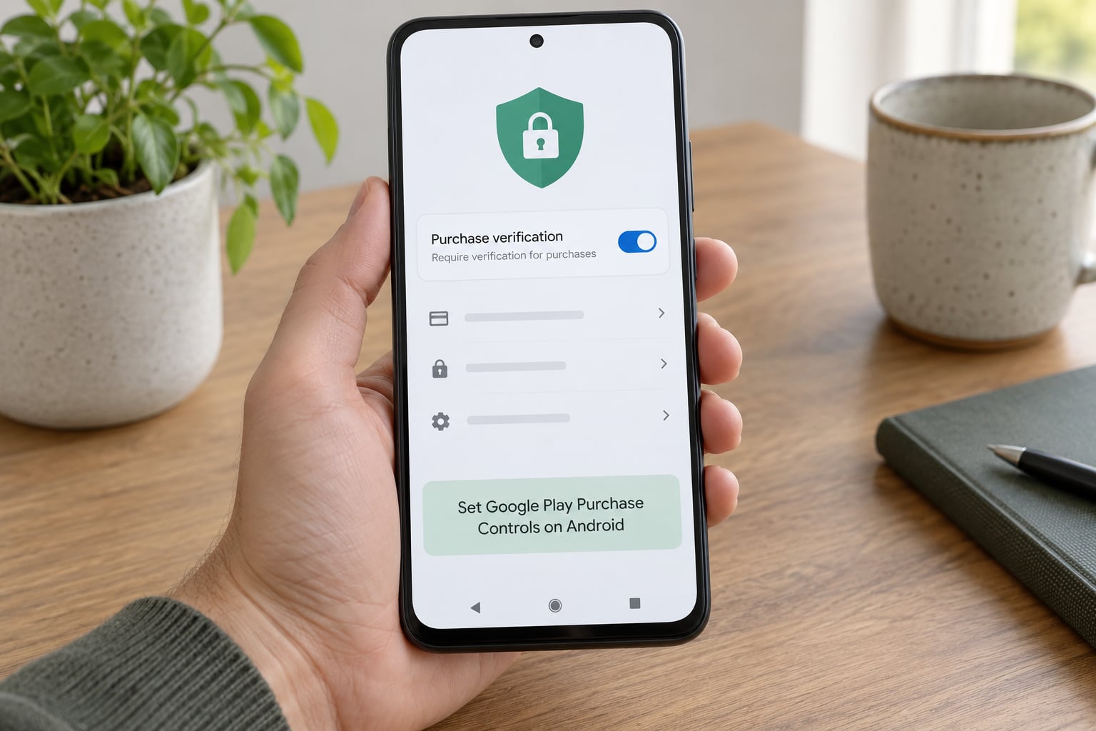 Set Google Play Purchase Controls on Android