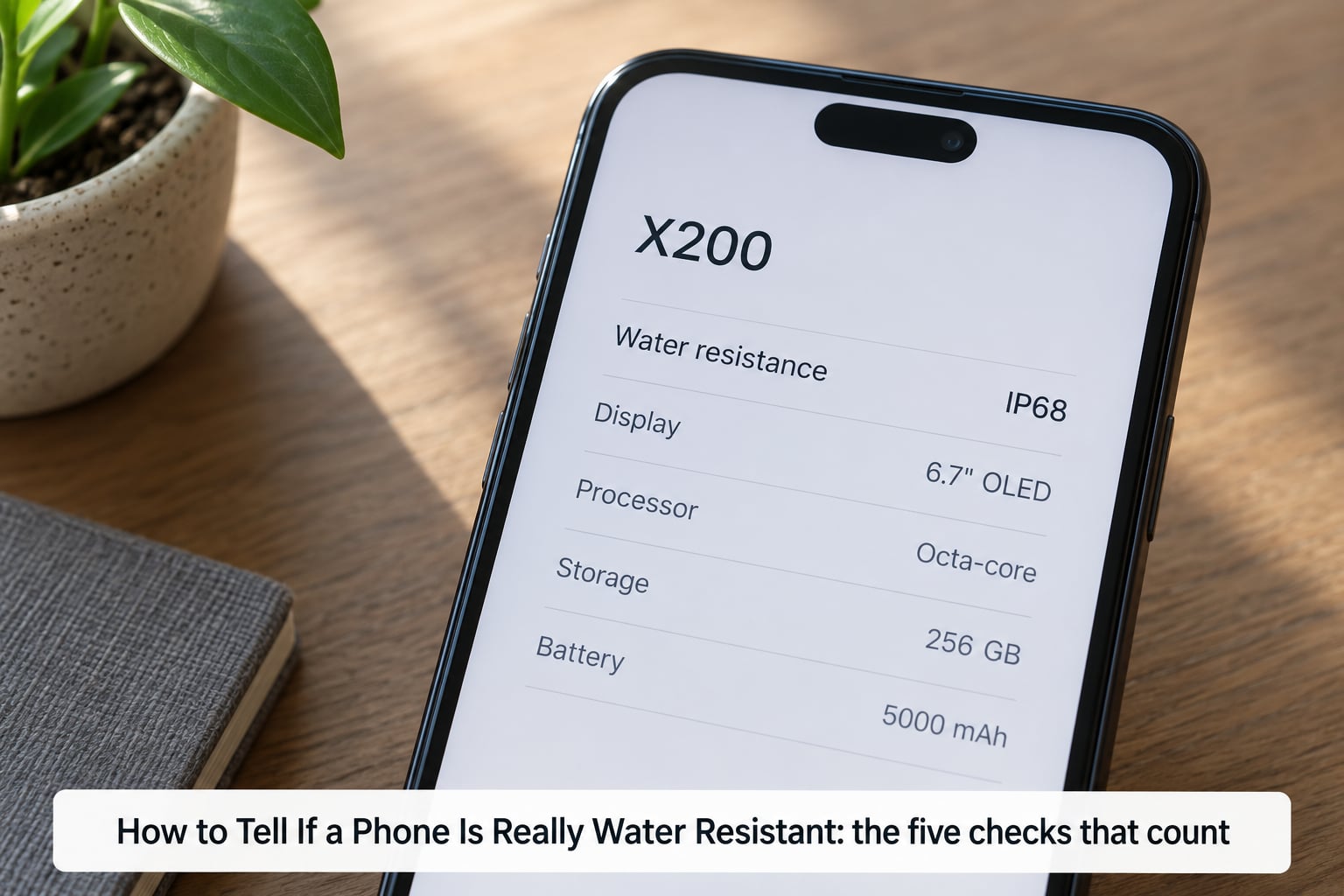 How to Tell If a Phone Is Really Water Resistant: the five checks that count