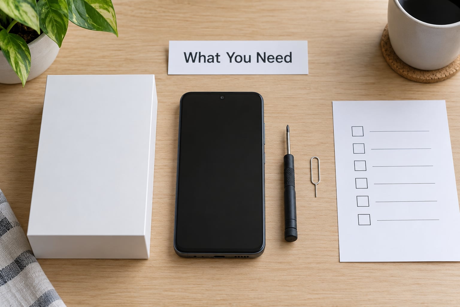 What You Need