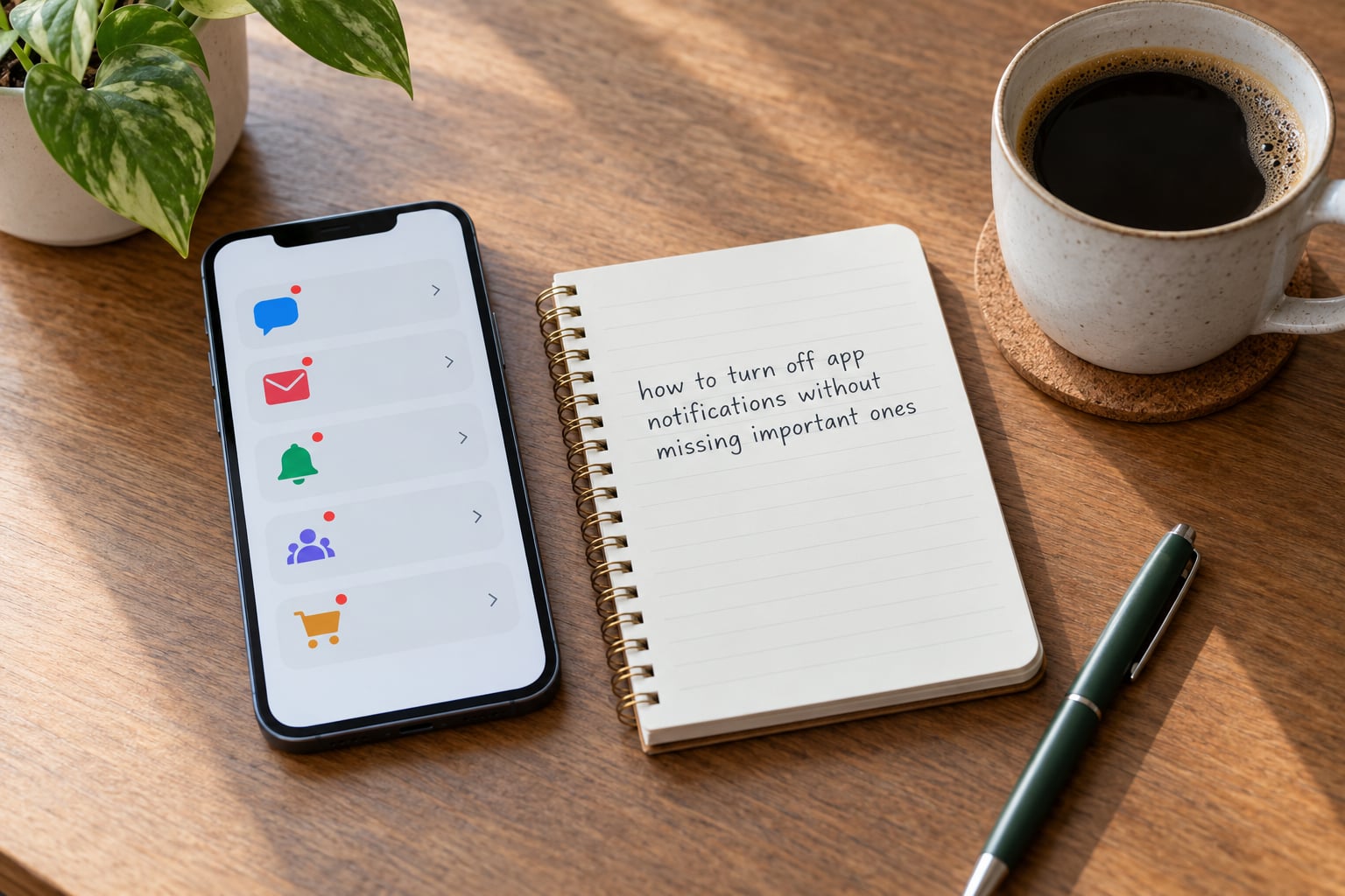 how to turn off app notifications without missing important ones