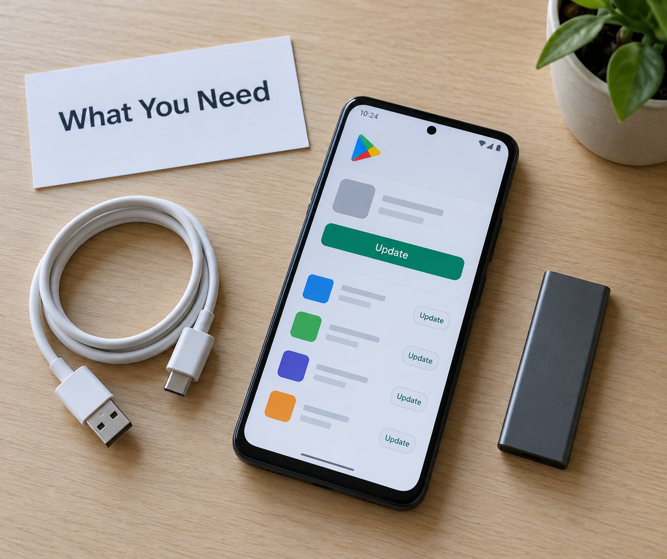 What You Need