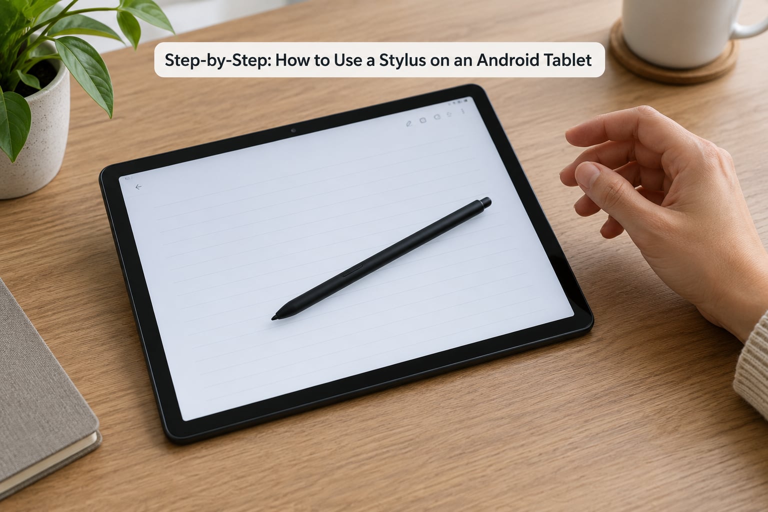 Step-by-Step: How to Use a Stylus on an Android Tablet
