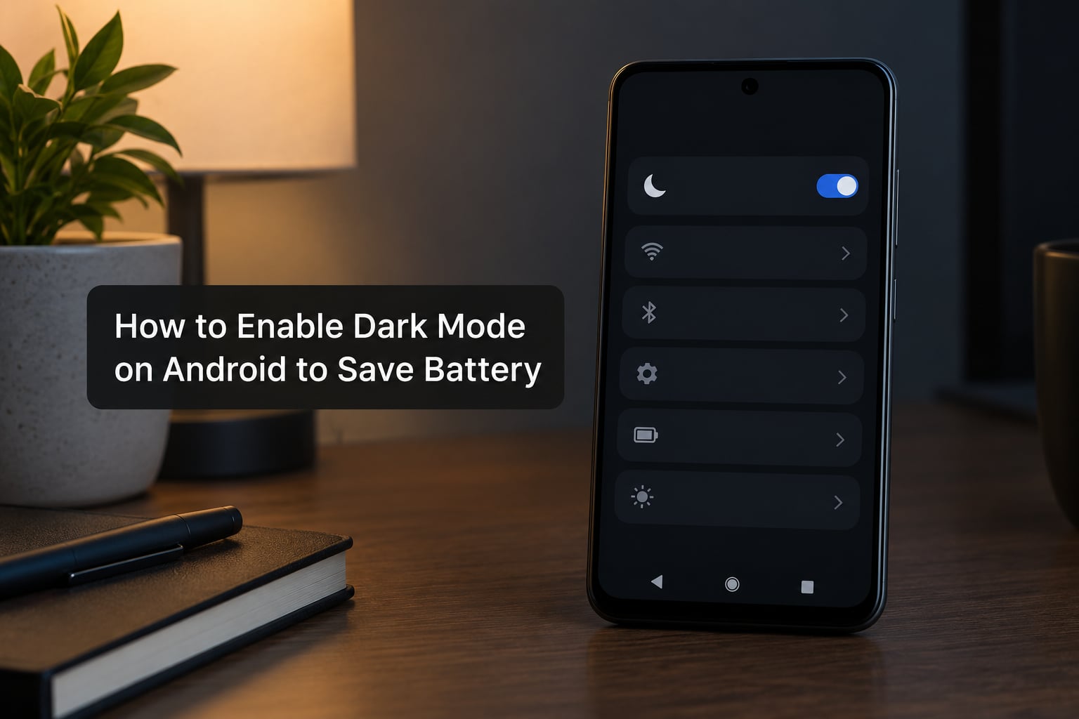 How to Enable Dark Mode on Android to Save Battery