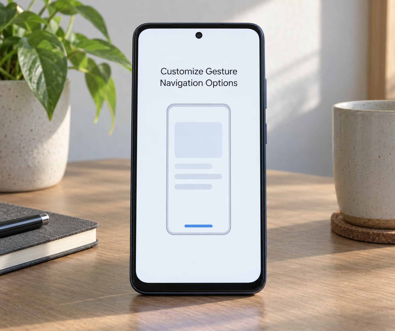 Customize Gesture Navigation Options