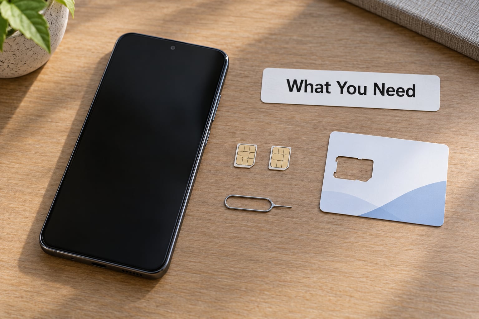 What You Need