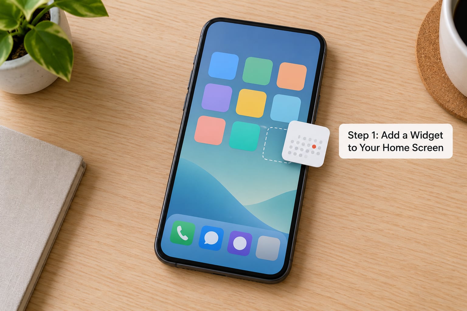 Step 1: Add a Widget to Your Home Screen