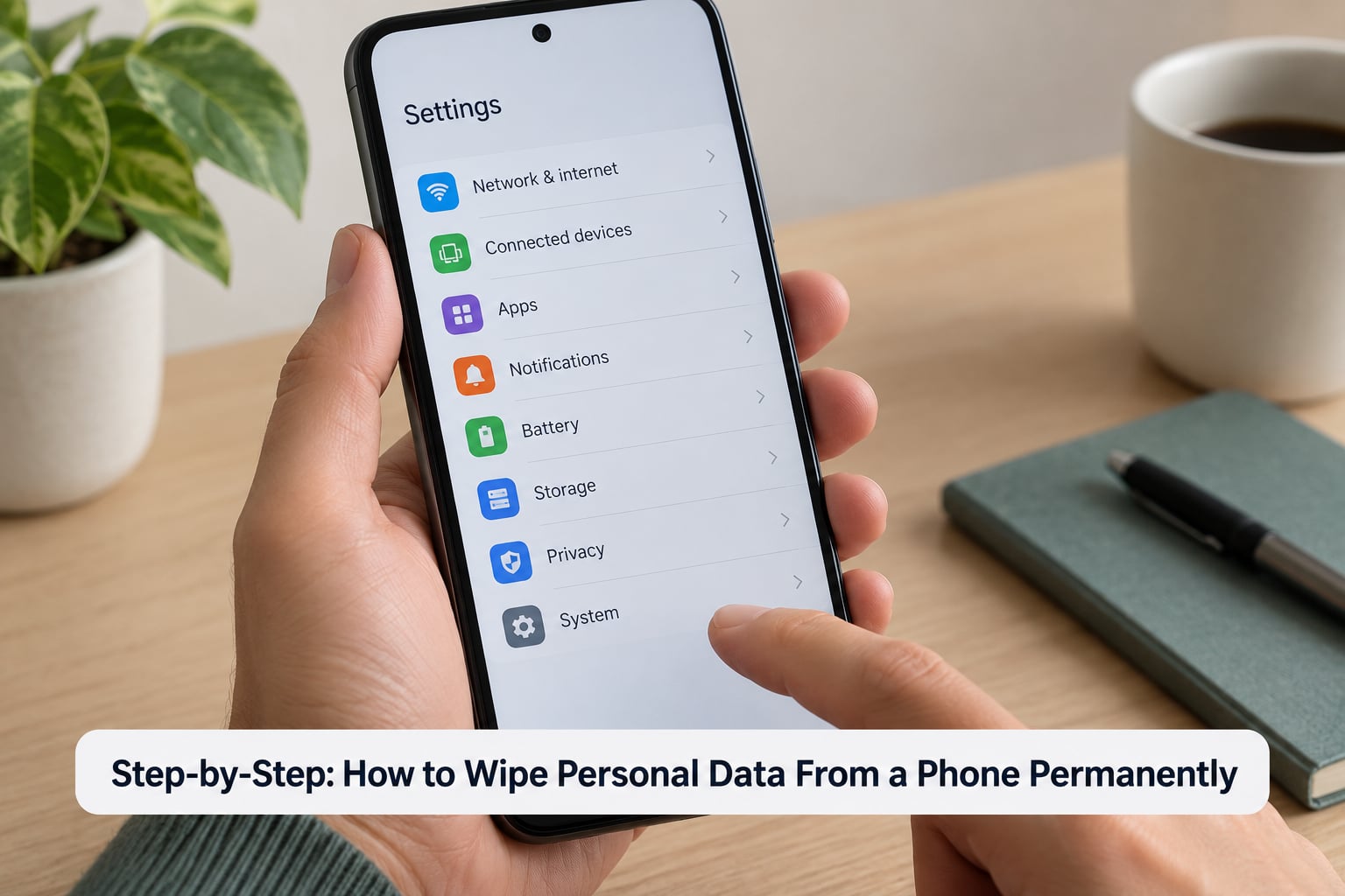 Step-by-Step: How to Wipe Personal Data From a Phone Permanently