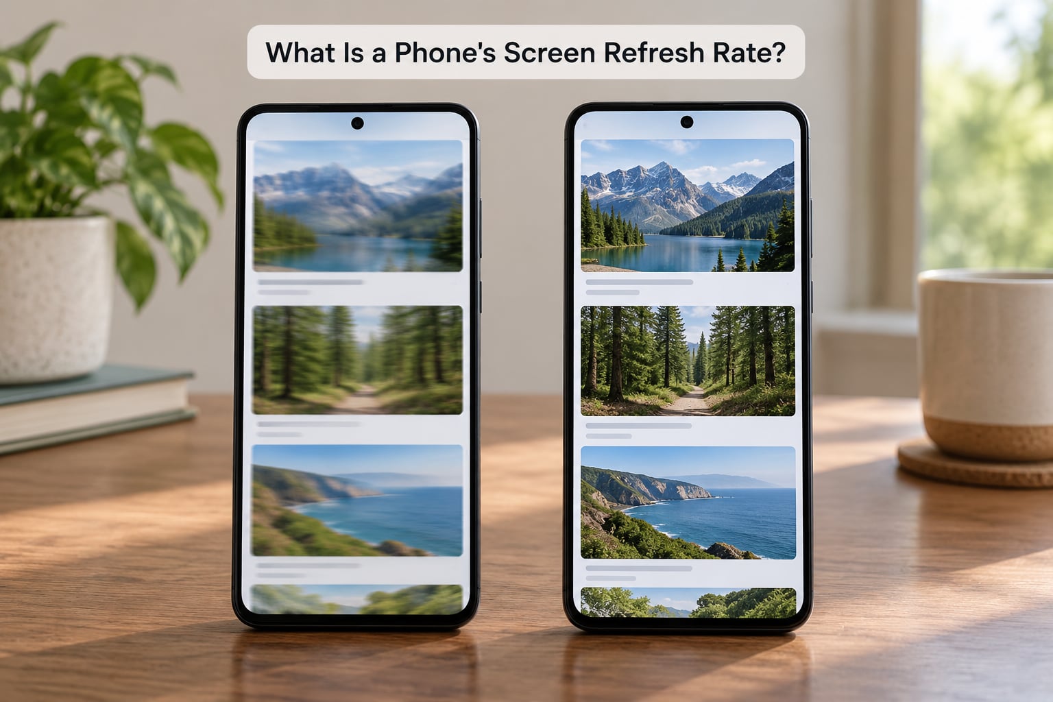What Is a Phone's Screen Refresh Rate?