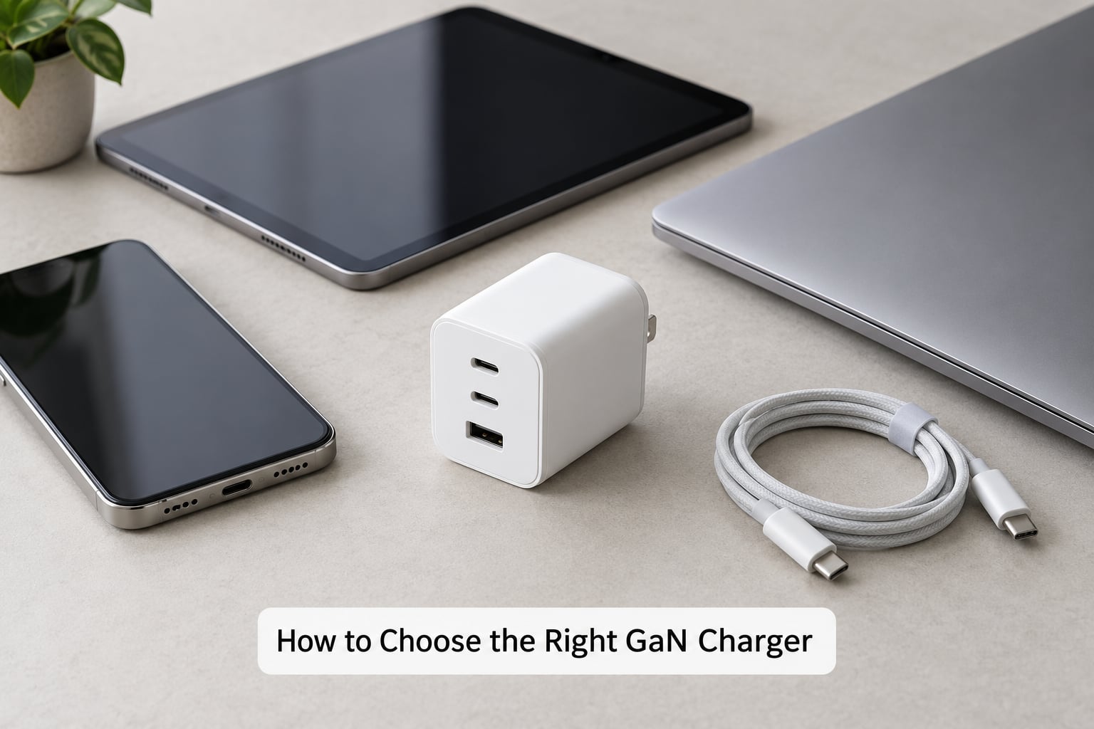 How to Choose the Right GaN Charger