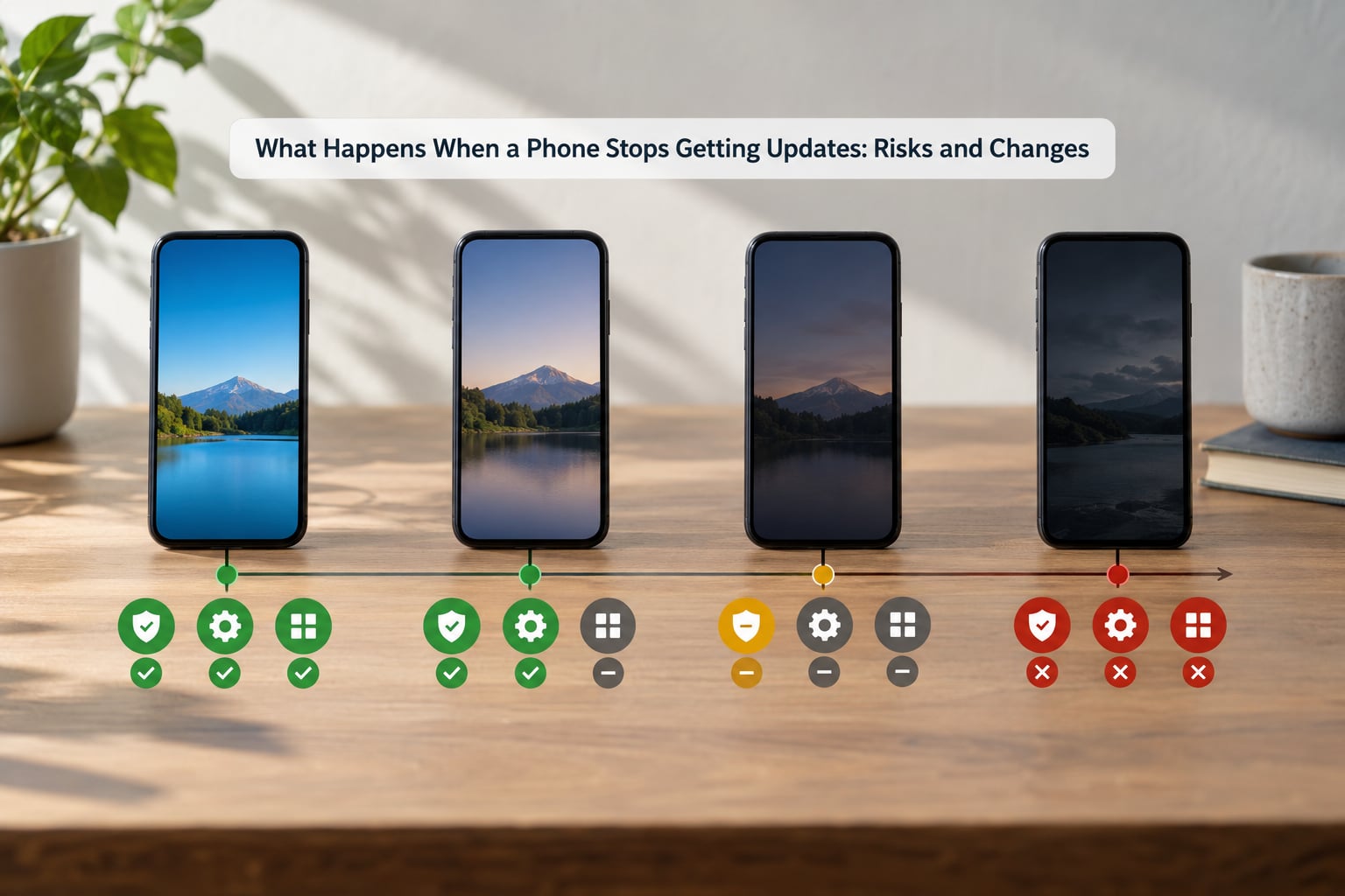 What Happens When a Phone Stops Getting Updates: Risks and Changes