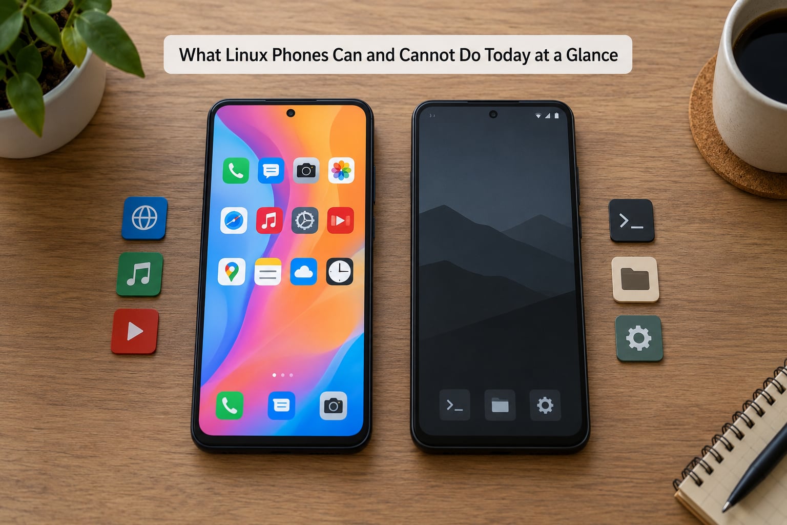 What Linux Phones Can and Cannot Do Today at a Glance