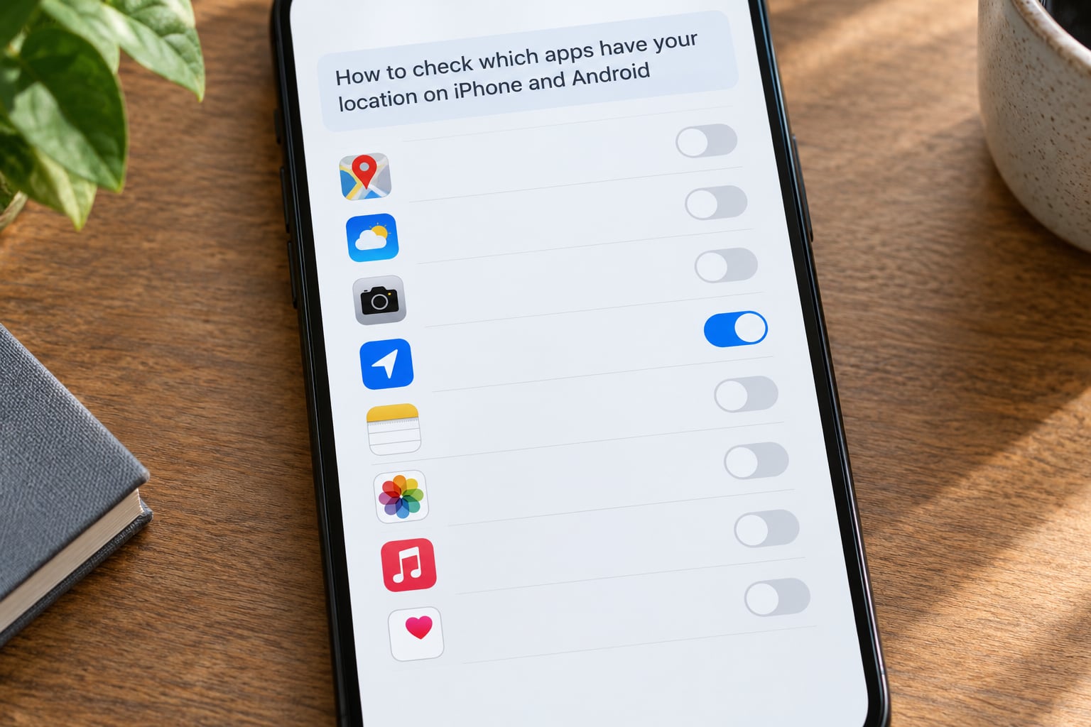 How to check which apps have your location on iPhone and Android