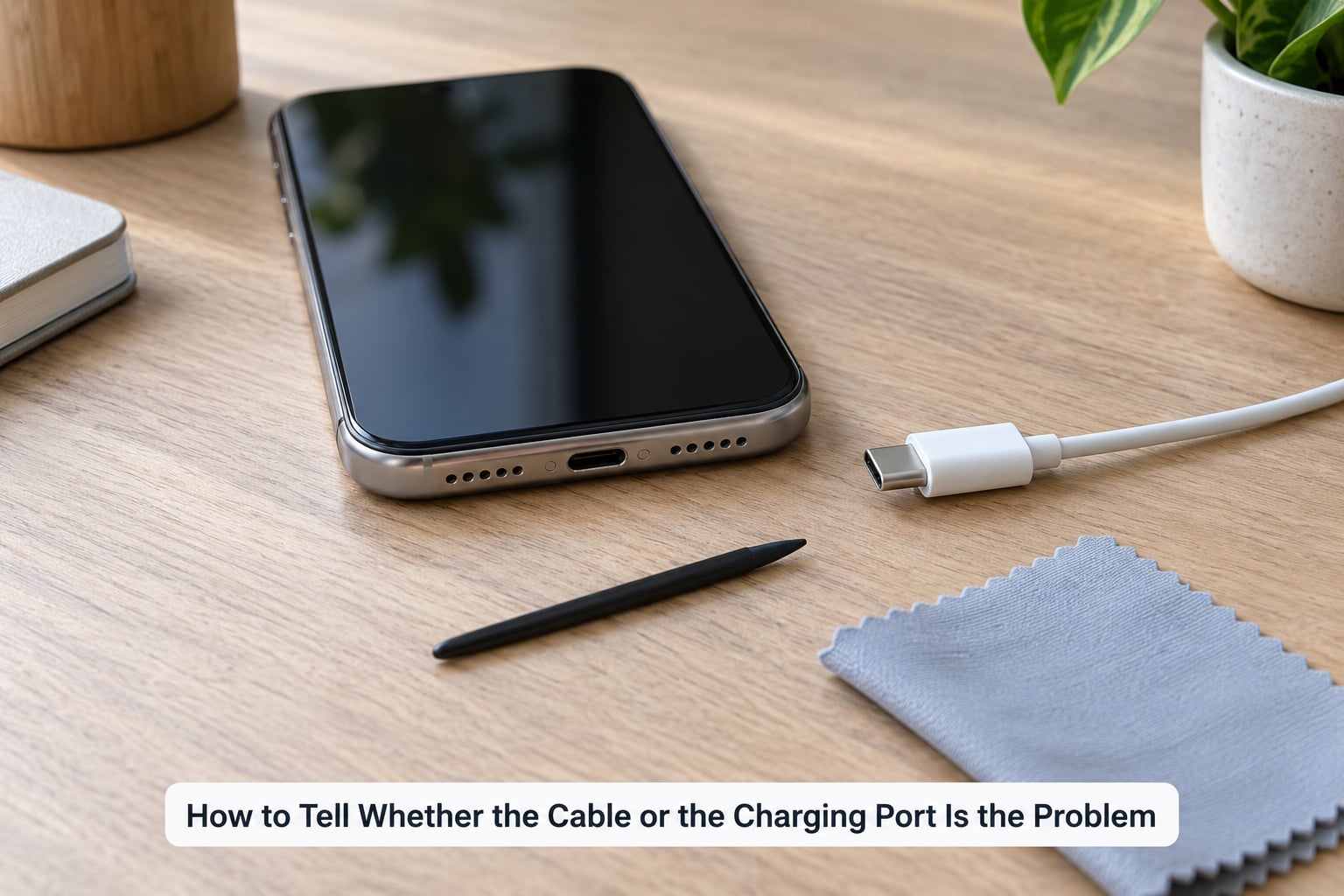 How to Tell Whether the Cable or the Charging Port Is the Problem